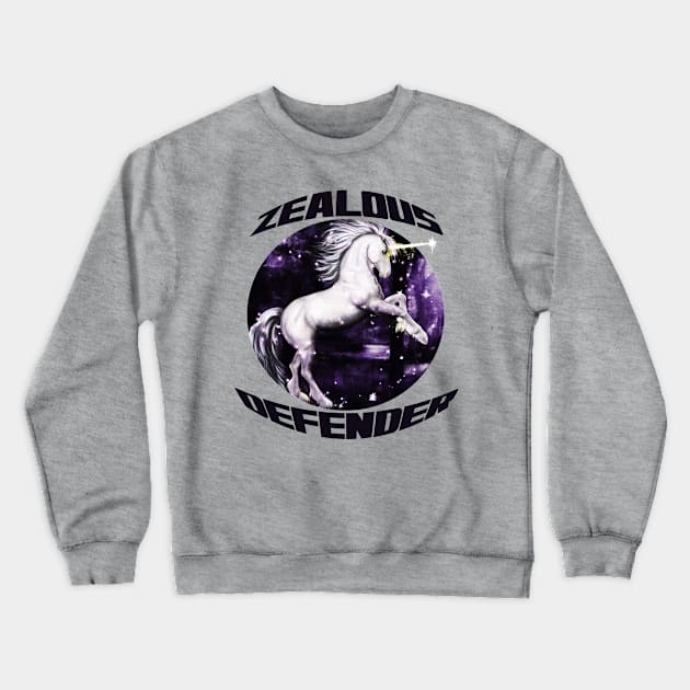 Zealous Defender Crewneck Sweatshirt by ericamhf86